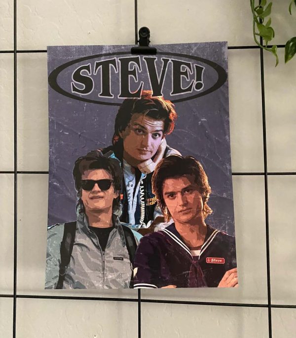 Blue “Steve” Inspired Best Gift For Fan Poster
